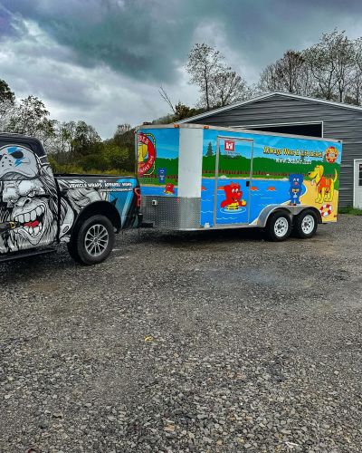 Full Trailer Wrap for The Army Corps