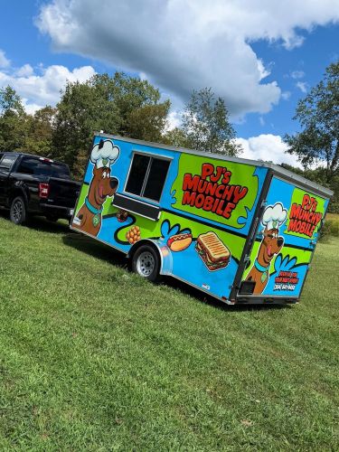 Trailer Wrap For PJ's Munchy Mobile In Bridgeport, WV